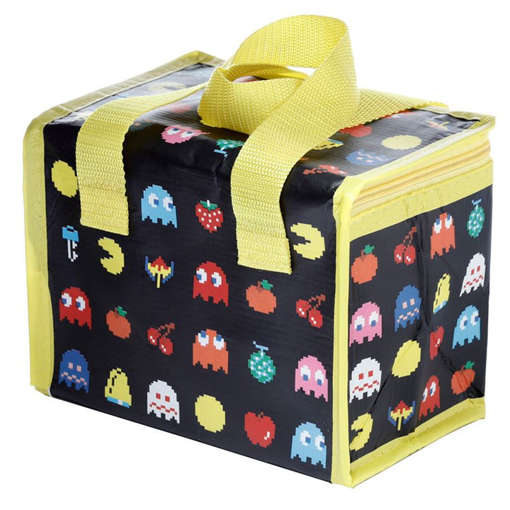 pac-man - recycled plastic bottle rpet reusable cool bag lunch bag