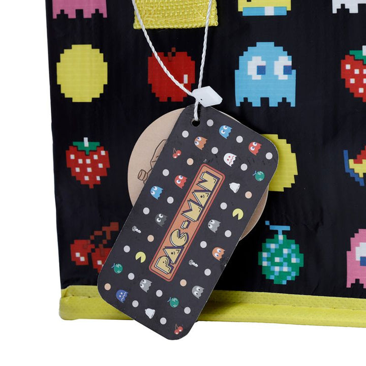 pac-man - recycled plastic bottle rpet reusable cool bag lunch bag