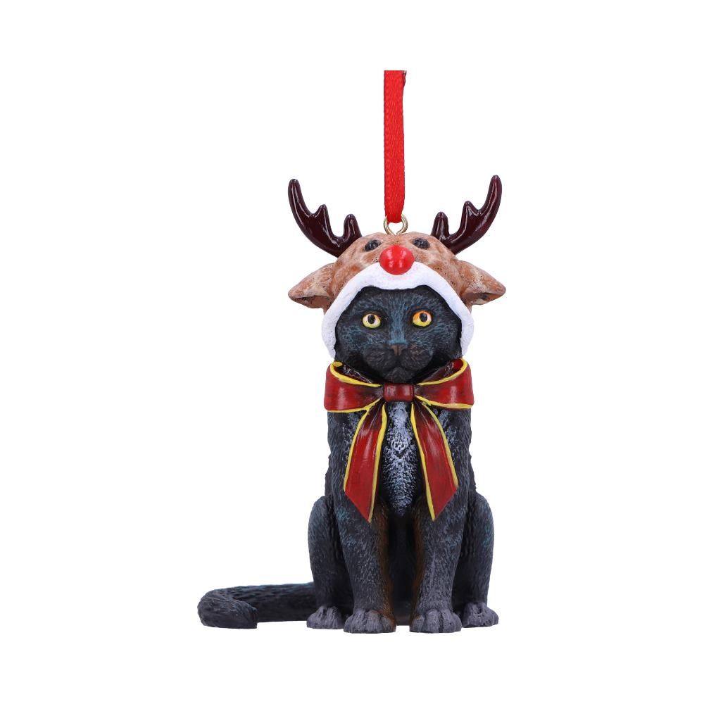 Reindeer Cat Hanging Ornament | Lisa Parker