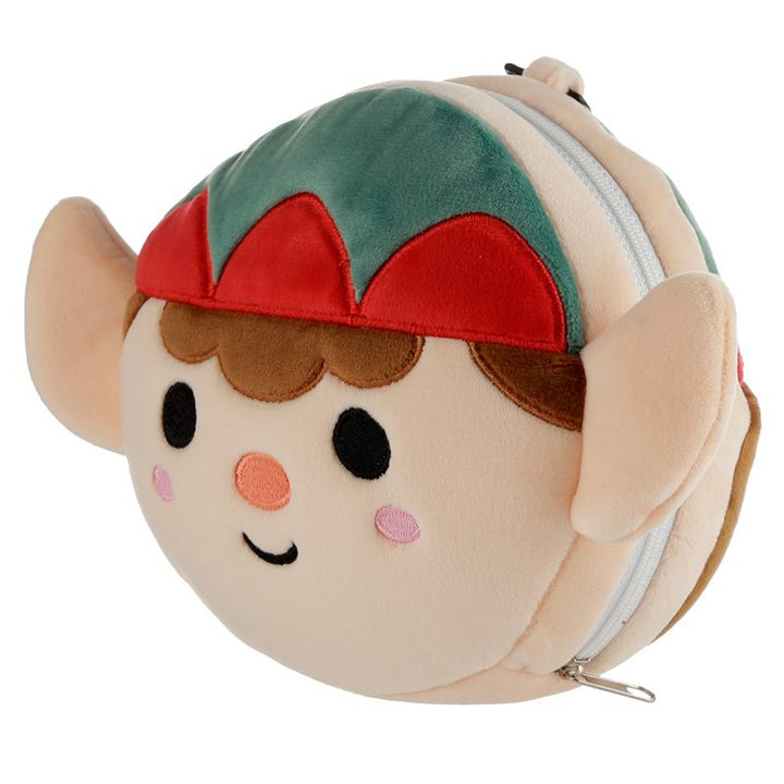 Christmas Elf Plush Travel Pillow & Eye Mask | Relaxeazzz