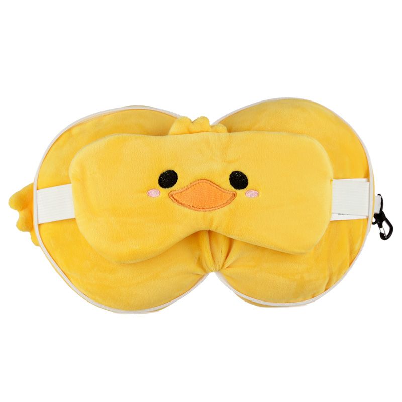 Duck Travel Pillow & Eye Mask | Relaxeazzz