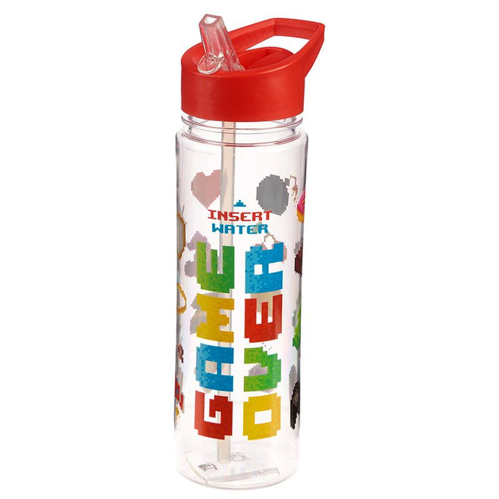 Water Bottle with Flip Straw | Game Over