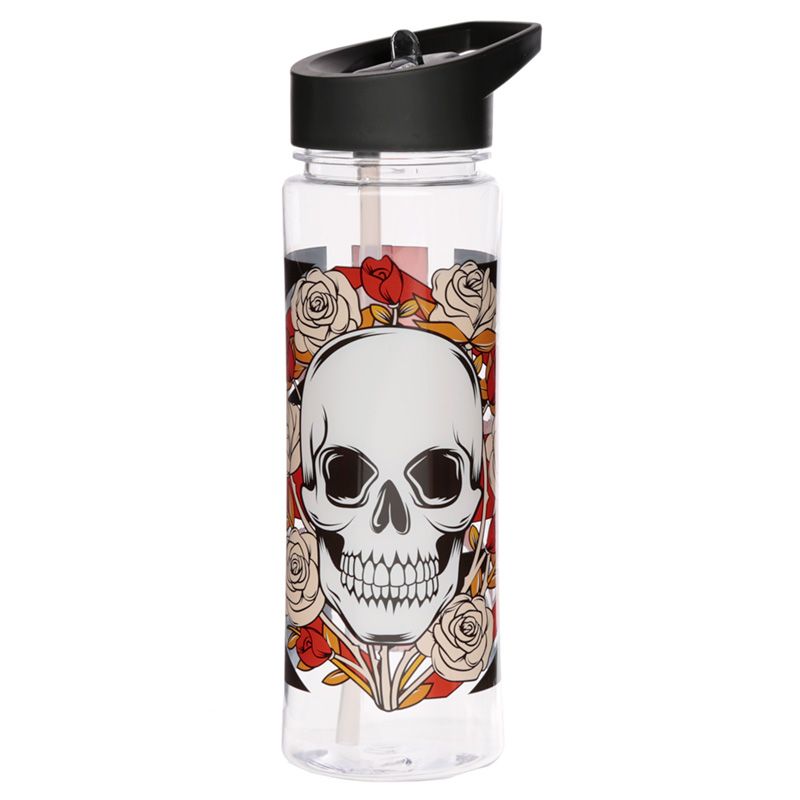 Skulls and Roses Union Jack Water Bottle