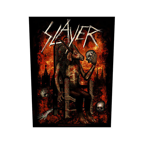 Devil on Throne Back Patch | Slayer