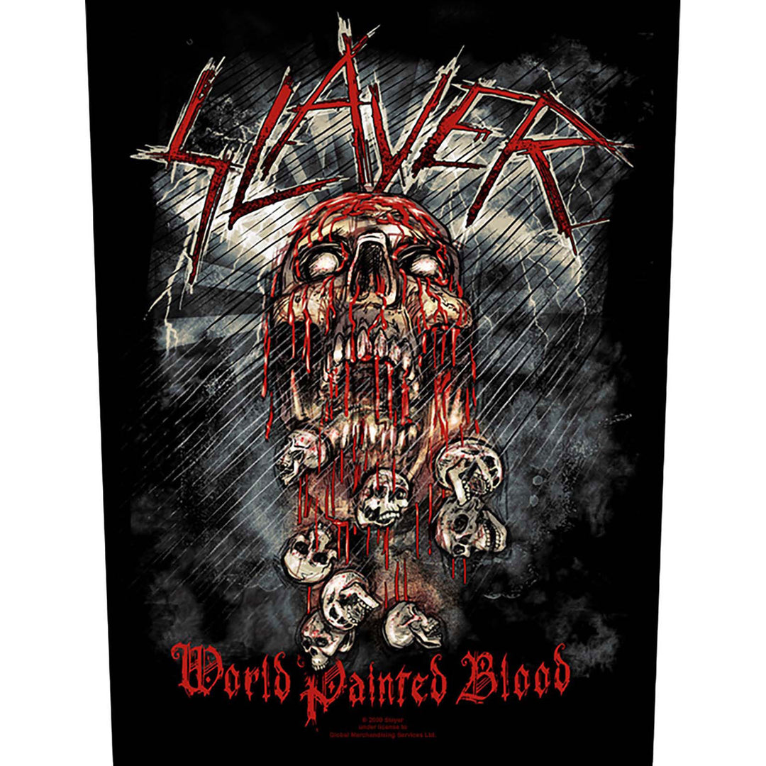 World Painted Blood Back Patch | Slayer