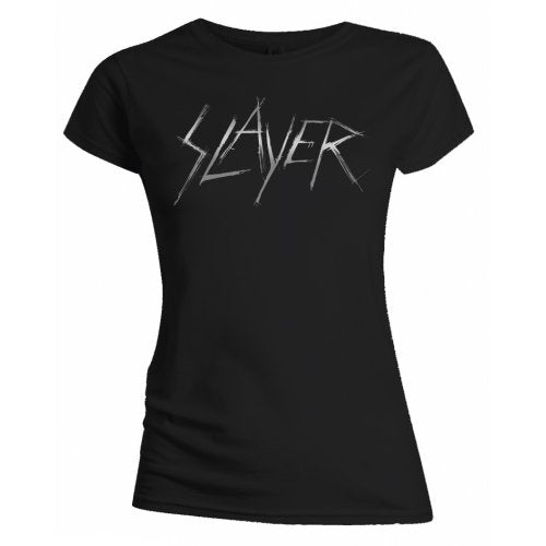 Scratchy Logo Ladies T-Shirt | Slayer