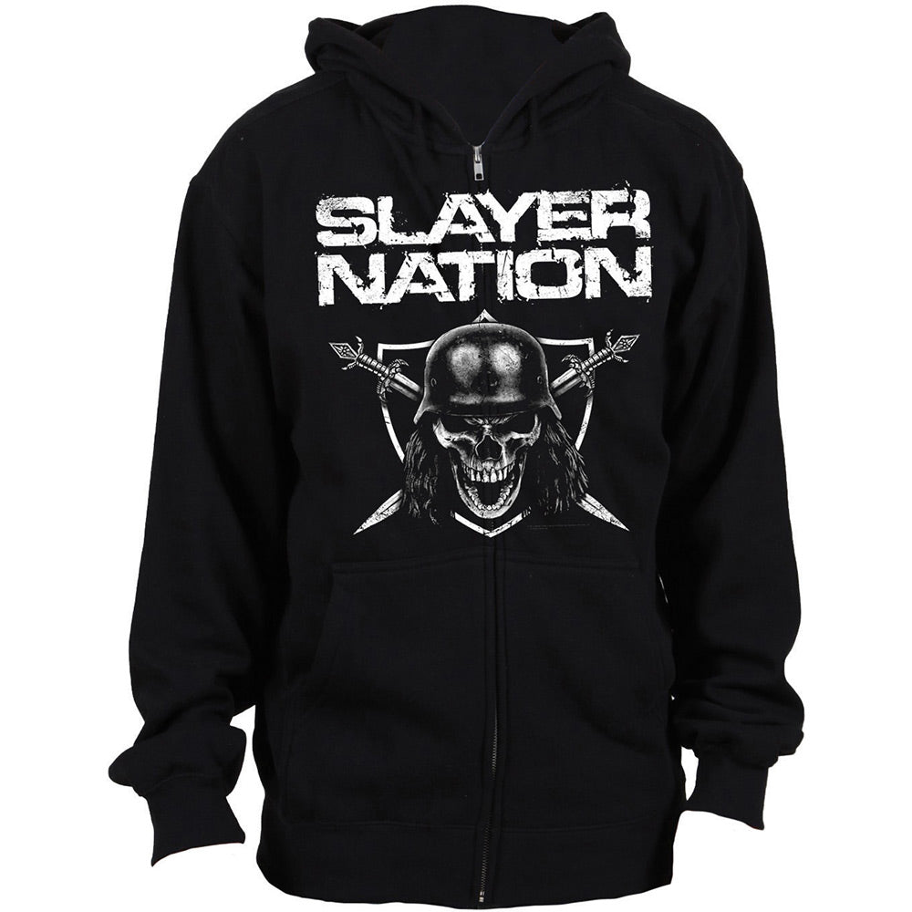 Slayer Nation Unisex Zipped Hoodie | Slayer