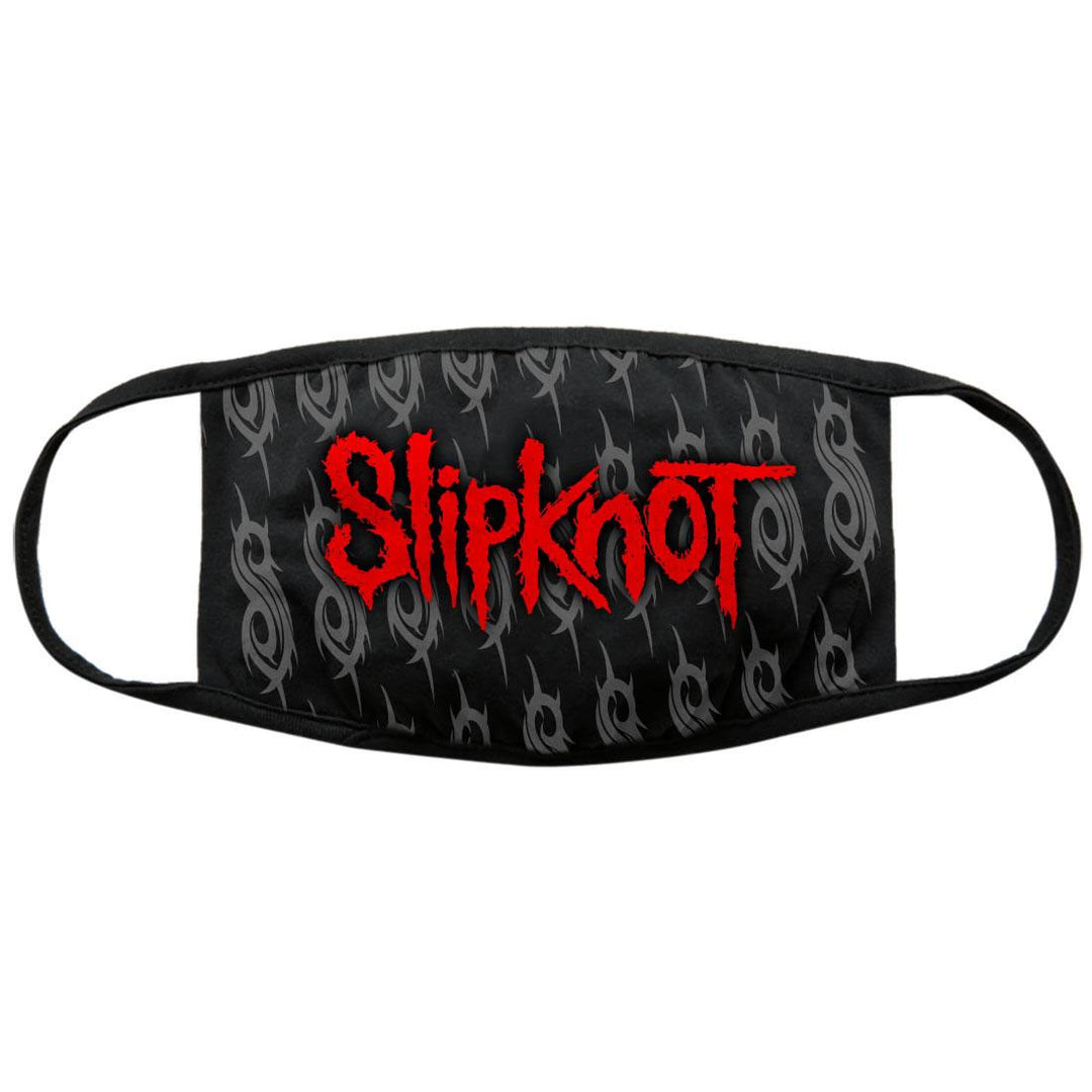 Red Logo & Sigils Face Mask | Slipknot