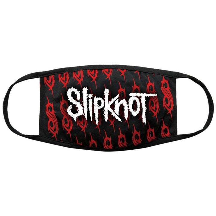 White Logo & Sigils Face Mask | Slipknot