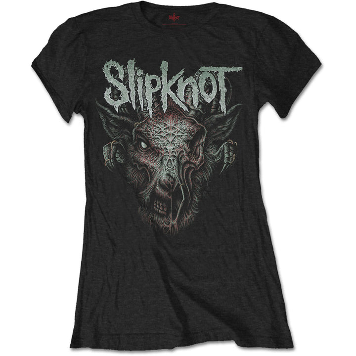 Infected Goat (Back Print) Ladies T-Shirt | Slipknot