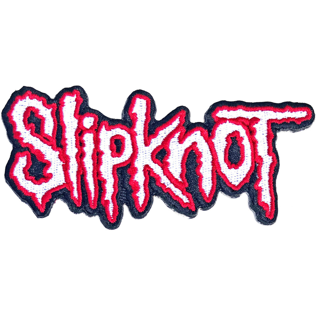 Cut-Out Logo Red Border Standard Patch | Slipknot