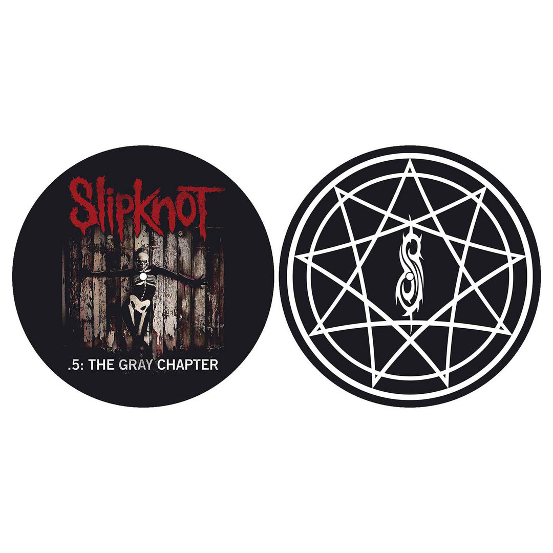 The Gray Chapter Turntable Slipmat Set | Slipknot