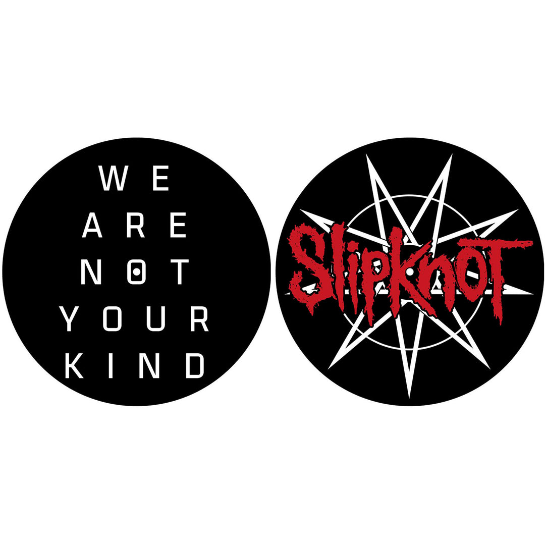 We Are Not Your Kind Turntable Slipmat Set | Slipknot