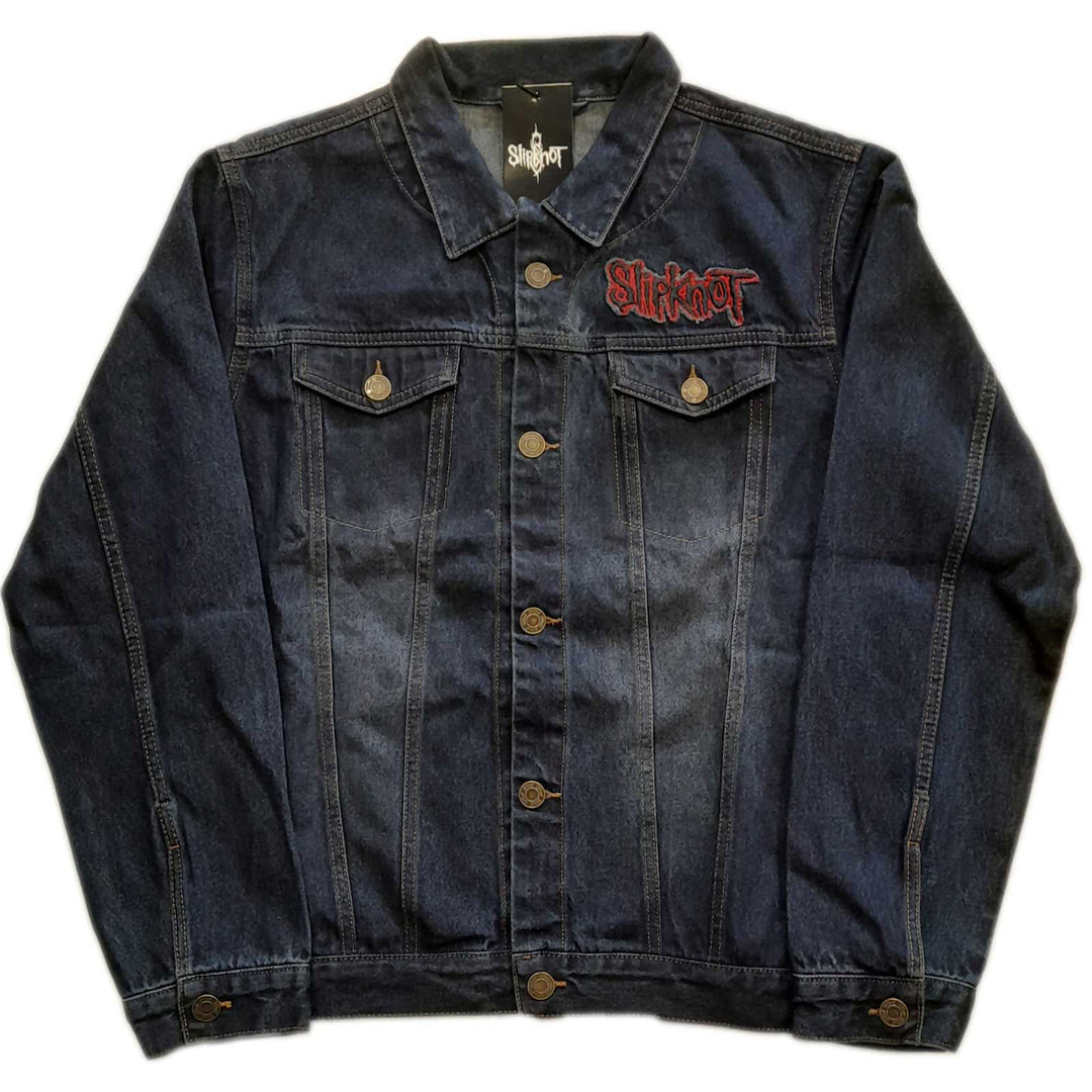 Tribal Logo (Back Print) Unisex Denim Jacket | Slipknot