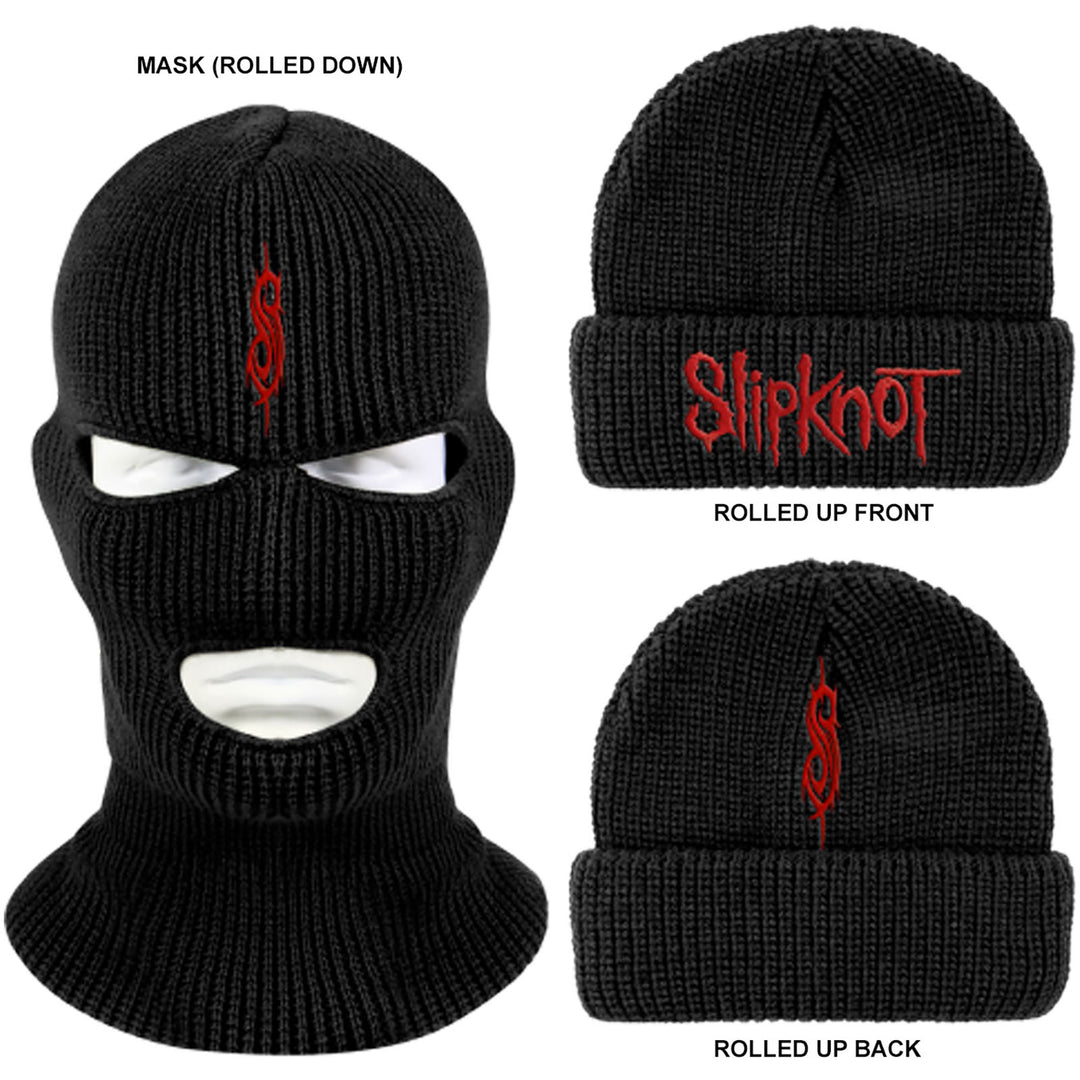 Logo Unisex Mask Beanie Hat | Slipknot