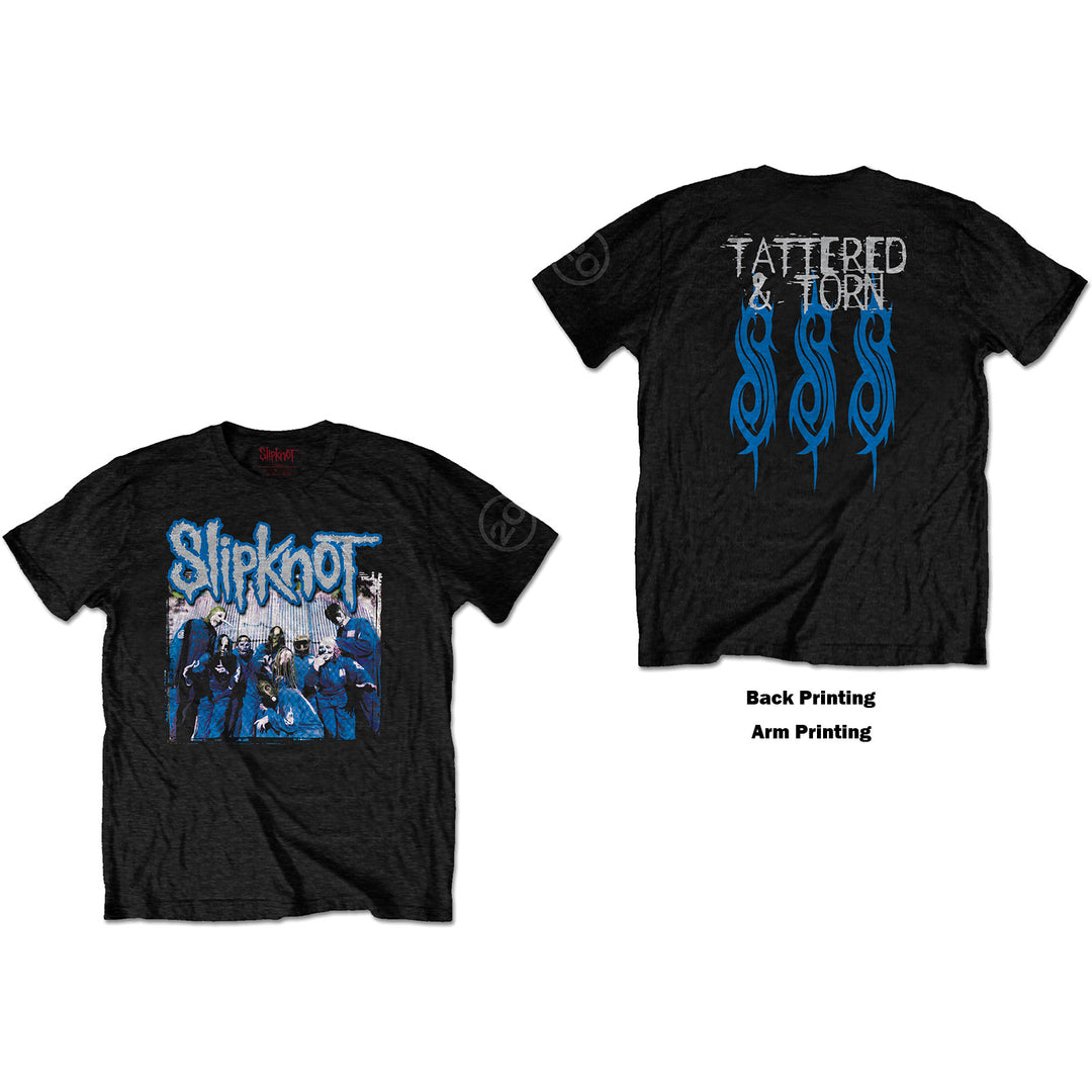 20th Anniversary Tattered & Torn (Back Print) Unisex T-Shirt | Slipknot