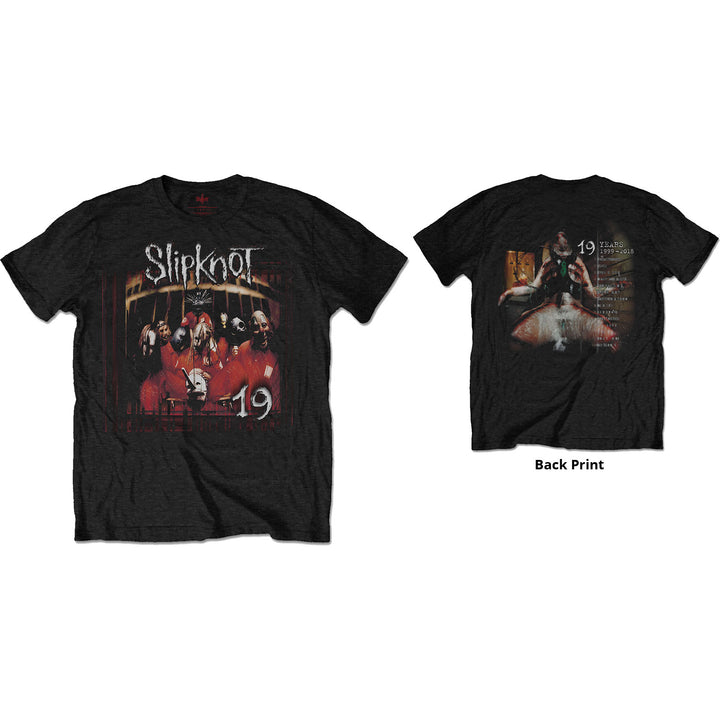 Debut Album 19 Years (Back Print) Unisex T-Shirt | Slipknot