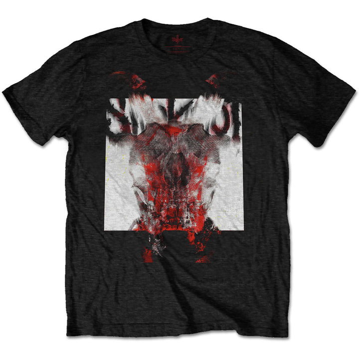 Devil Single - Logo Blur (Back Print) Unisex T-Shirt | Slipknot