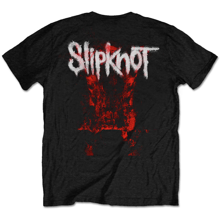Devil Single - Logo Blur (Back Print) Unisex T-Shirt | Slipknot