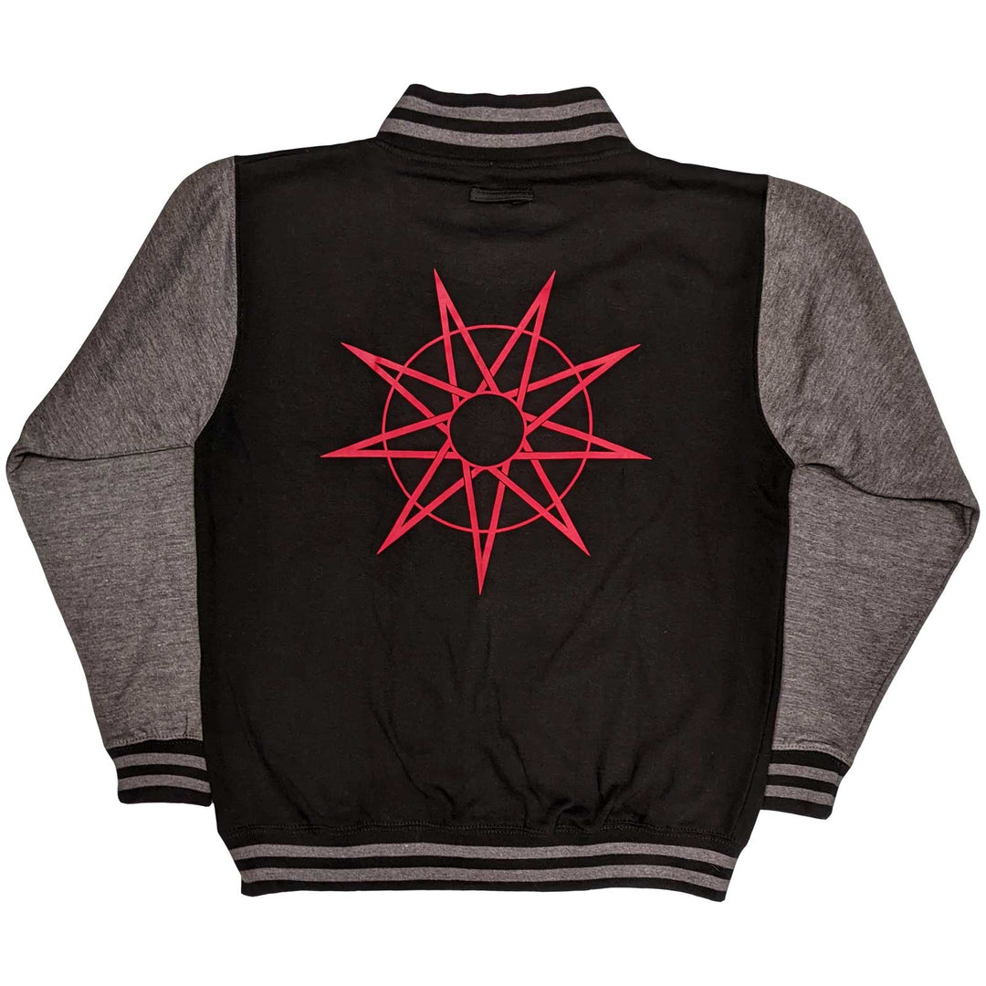 9 Point Star (Back Print) Unisex Varsity Jacket | Slipknot