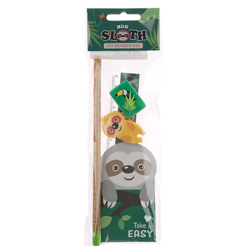 Sloth Stationery Set