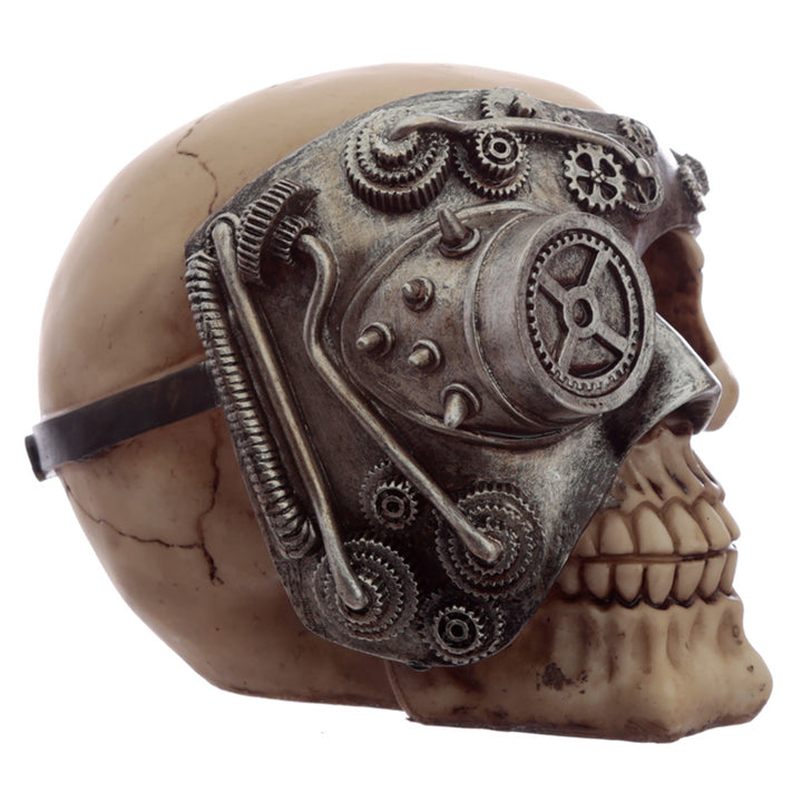 Steampunk Skull Ornament (Single)