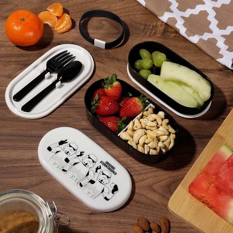 Bento Lunch Box with Fork & Spoon | Original Stormtrooper