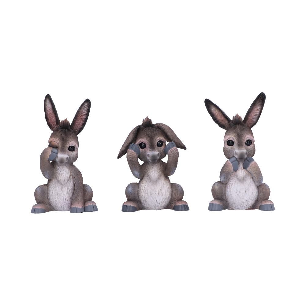 Three Wise Donkeys
