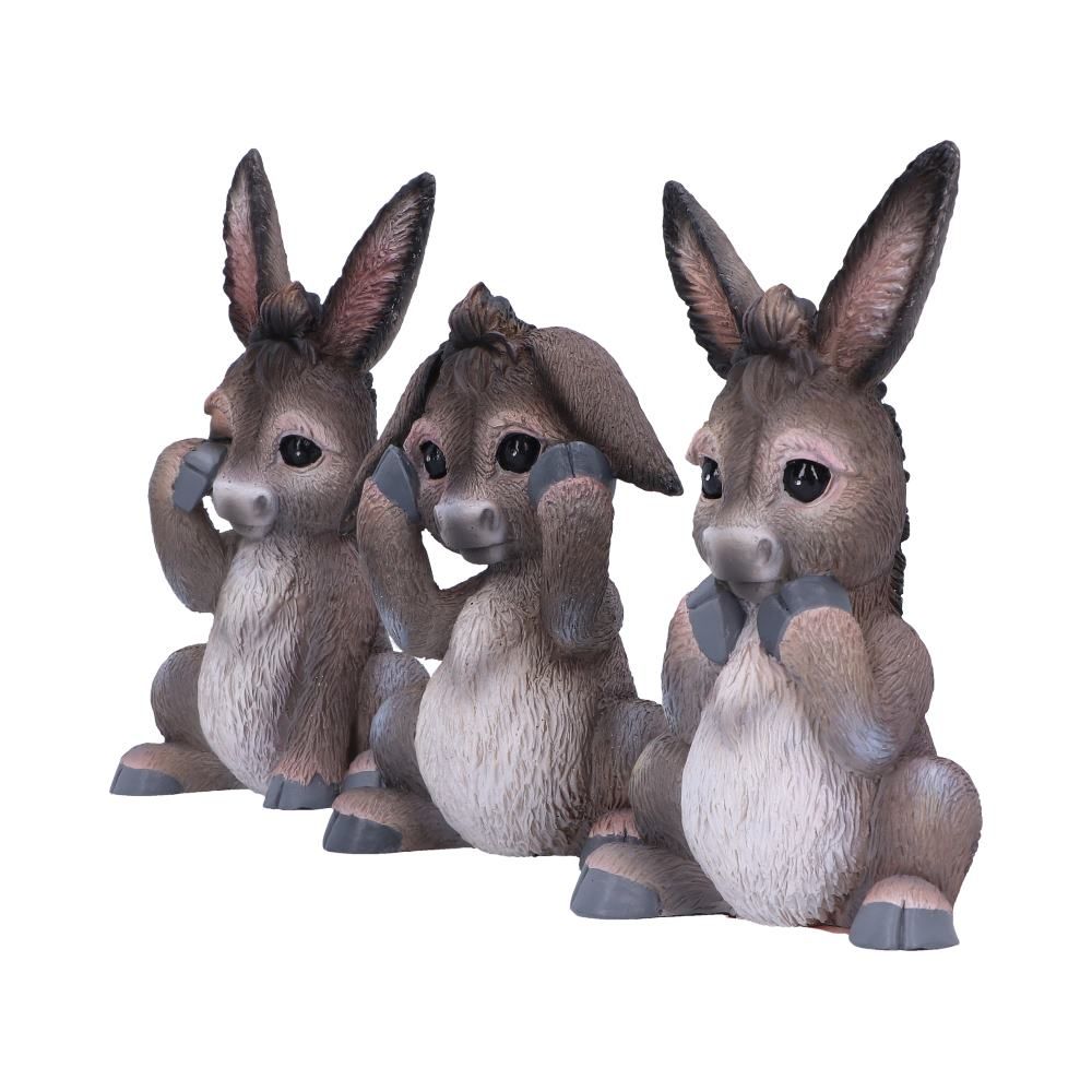 Three Wise Donkeys