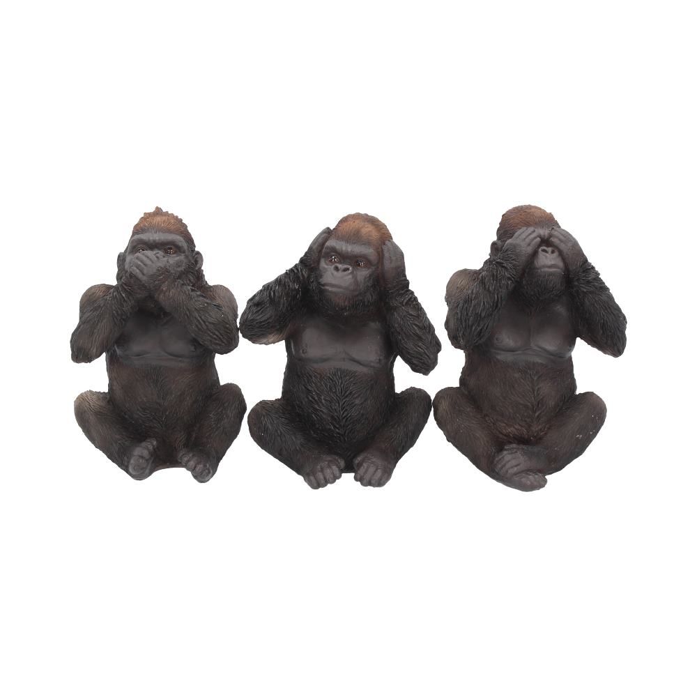 Three Wise Gorillas