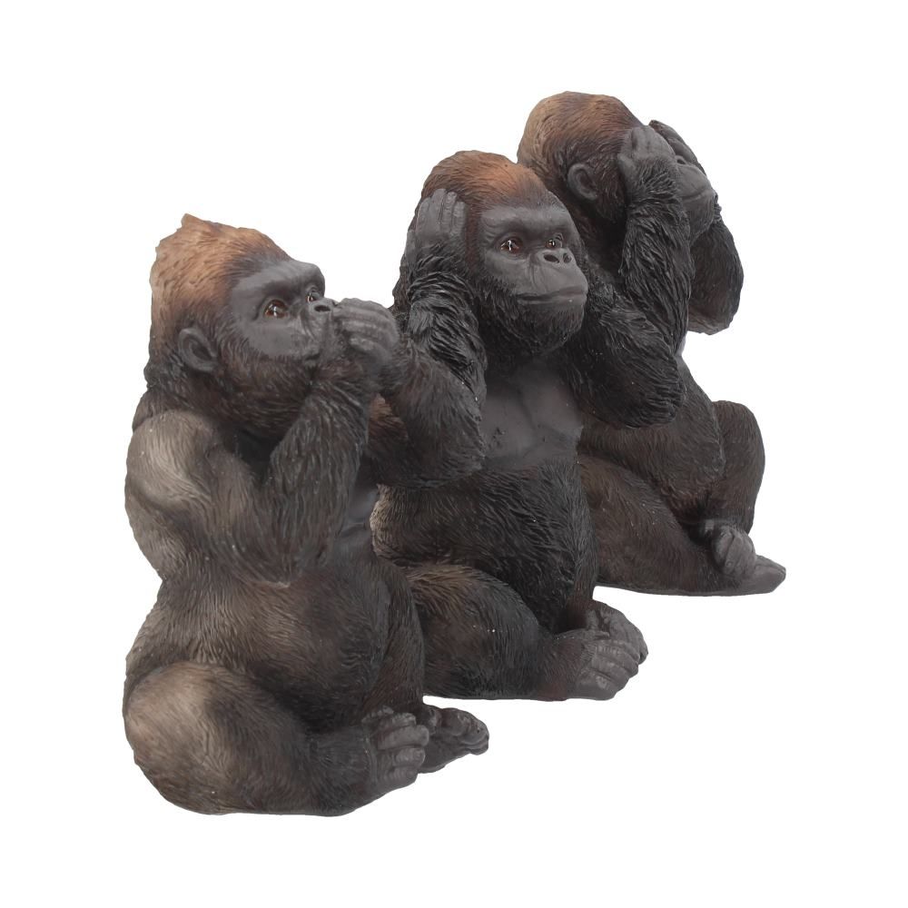Three Wise Gorillas