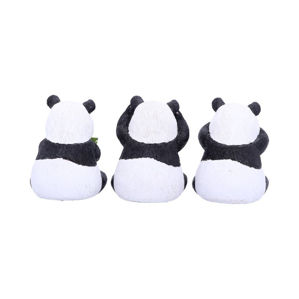 Three Wise Pandas