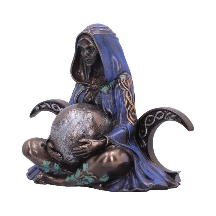 Triple Moon Goddess Art Figurine (Mini)
