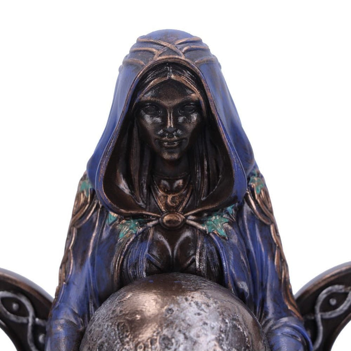Triple Moon Goddess Art Figurine (Mini)