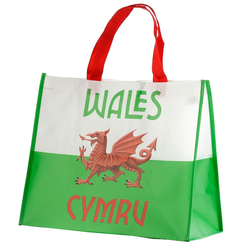 Welsh Dragon Wales Cymru Shopping Bag