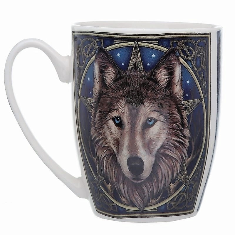 Wolf Head Mug | Lisa Parker
