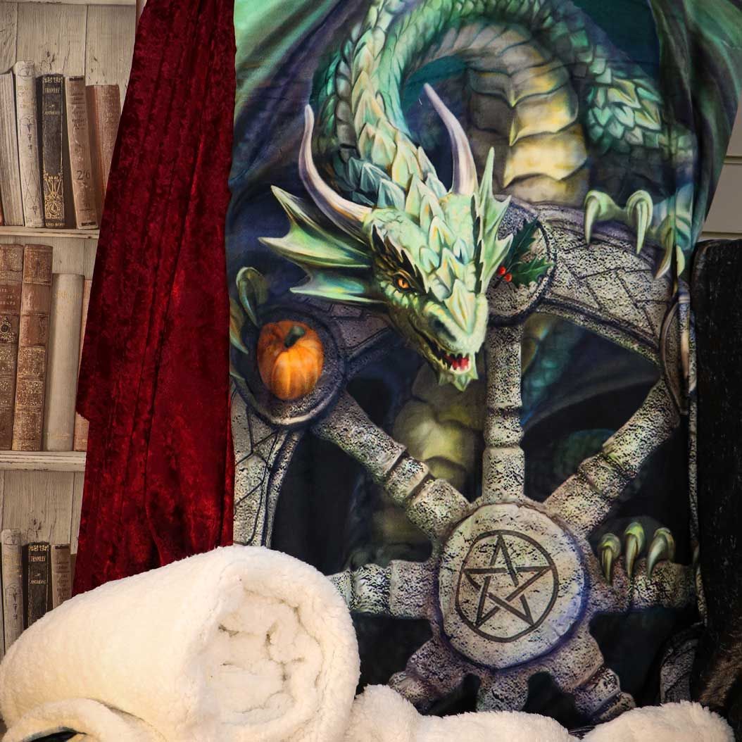 Year of the Magical Dragon Throw | Anne Stokes