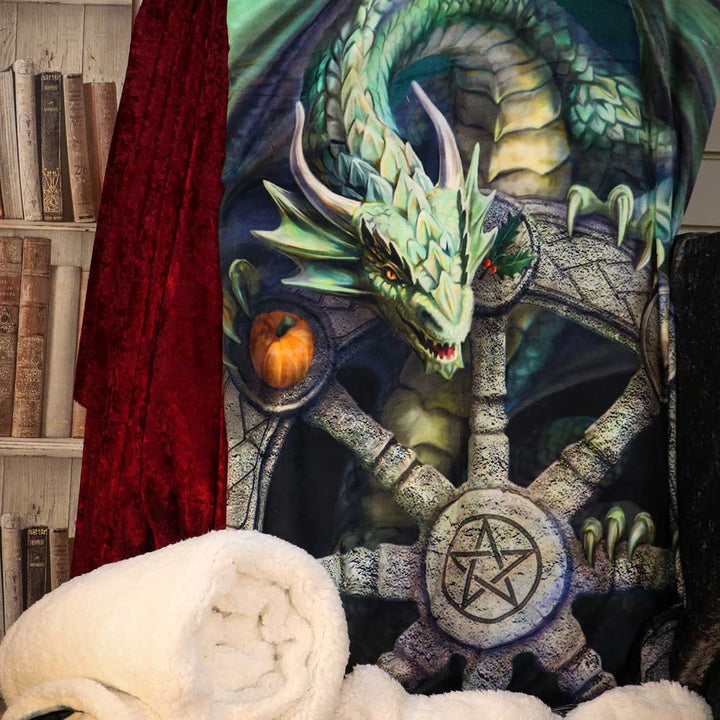Year of the Magical Dragon Throw | Anne Stokes