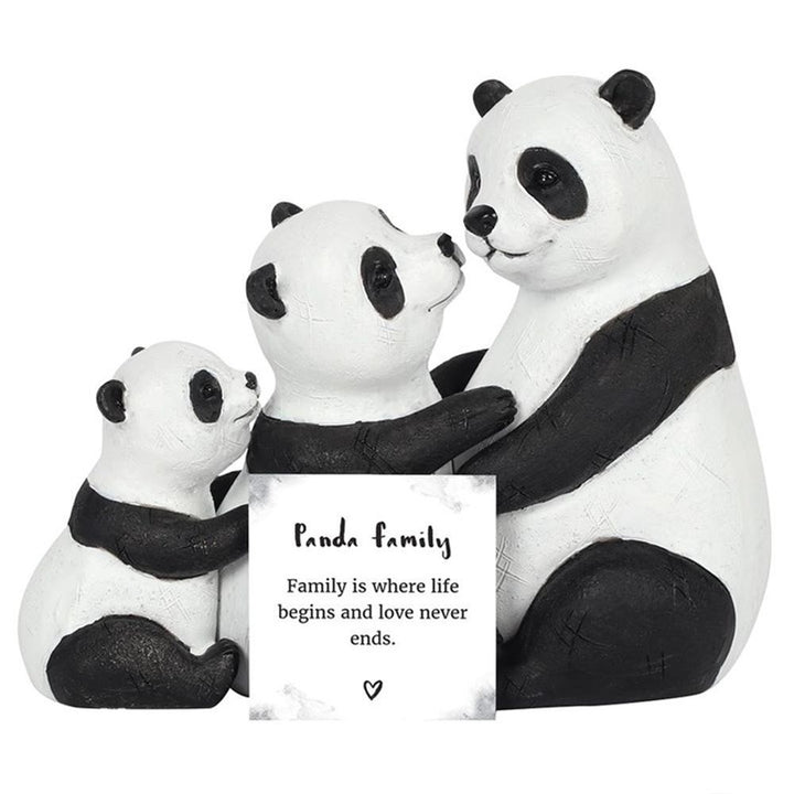 Panda Family Ornament