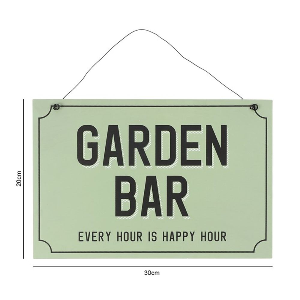 Garden Bar Hanging Sign