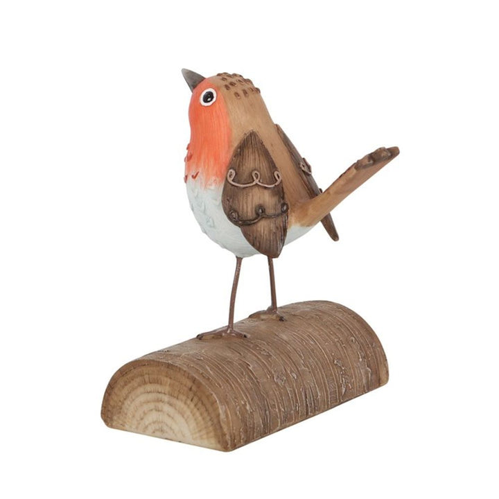 Robins Appear Resin Ornament