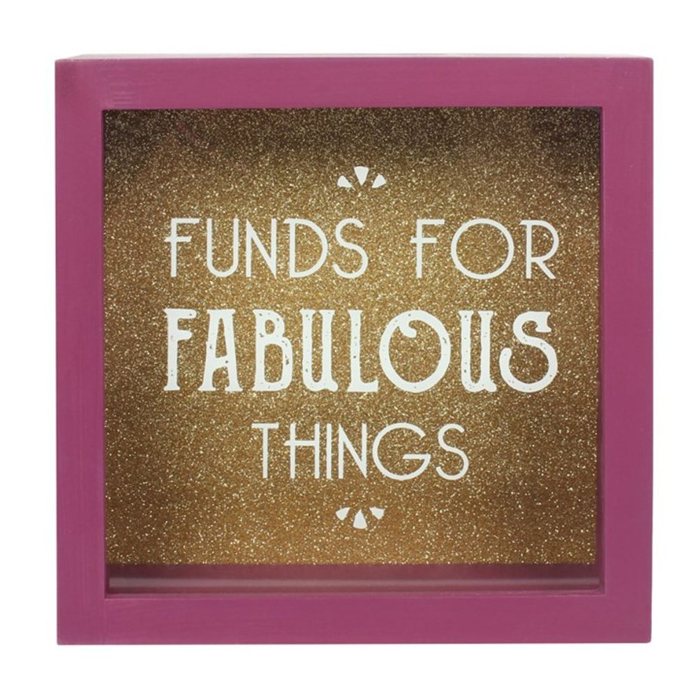 Funds For Fabulous Things Money Box