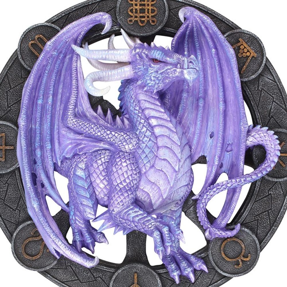 Samhain Dragon Resin Wall Plaque by Anne Stokes
