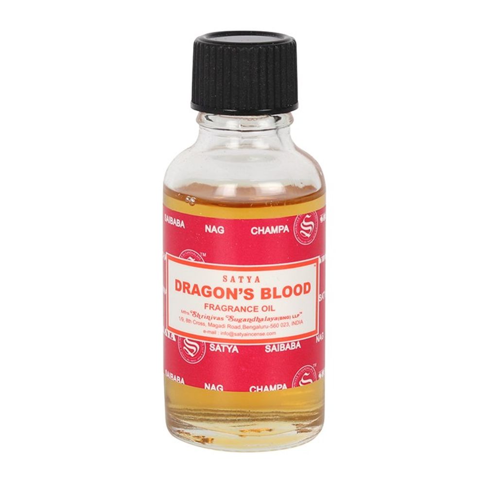 Set of 12 Dragon's Blood Fragrance Oils by Satya