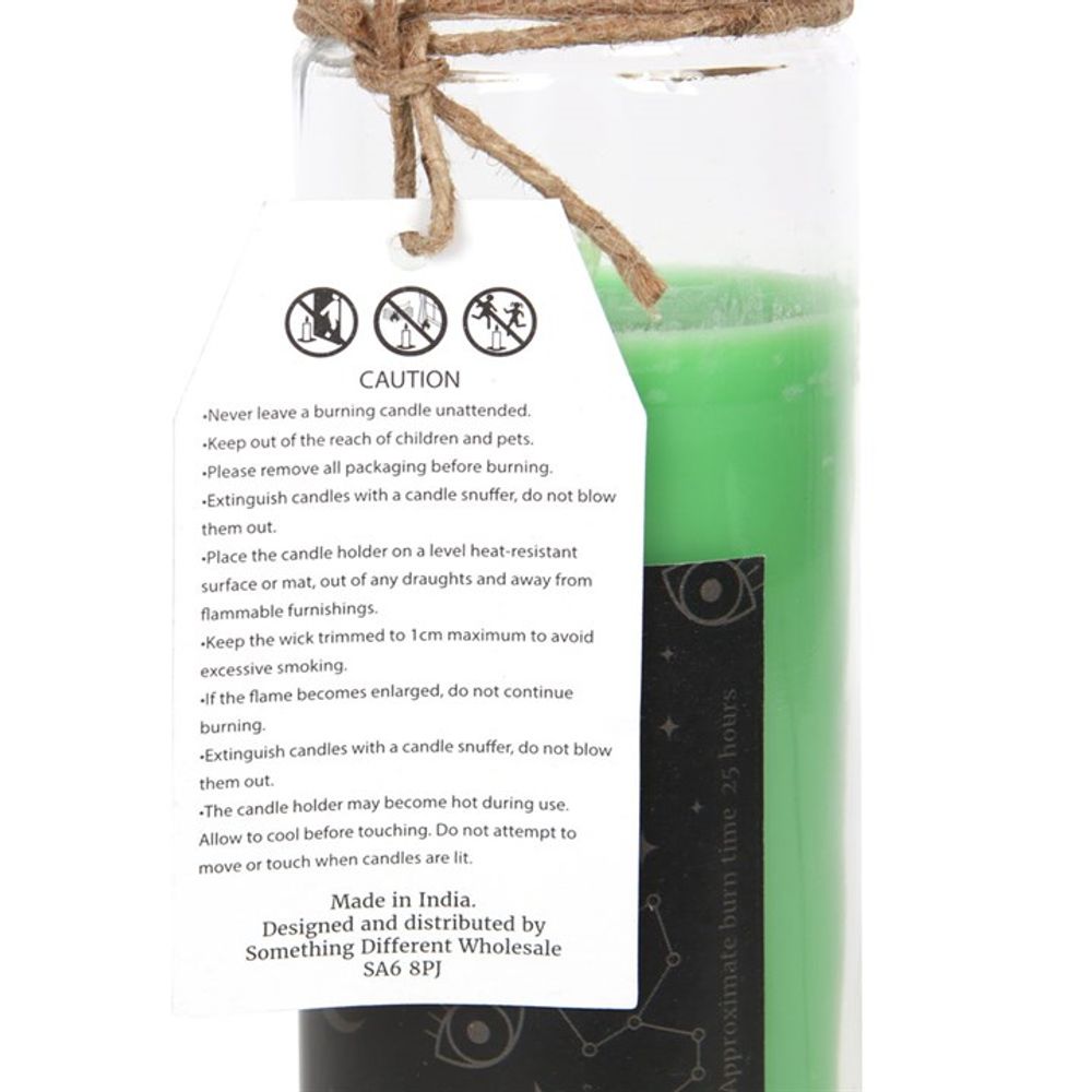 Green Tea 'Luck' Spell Tube Candle