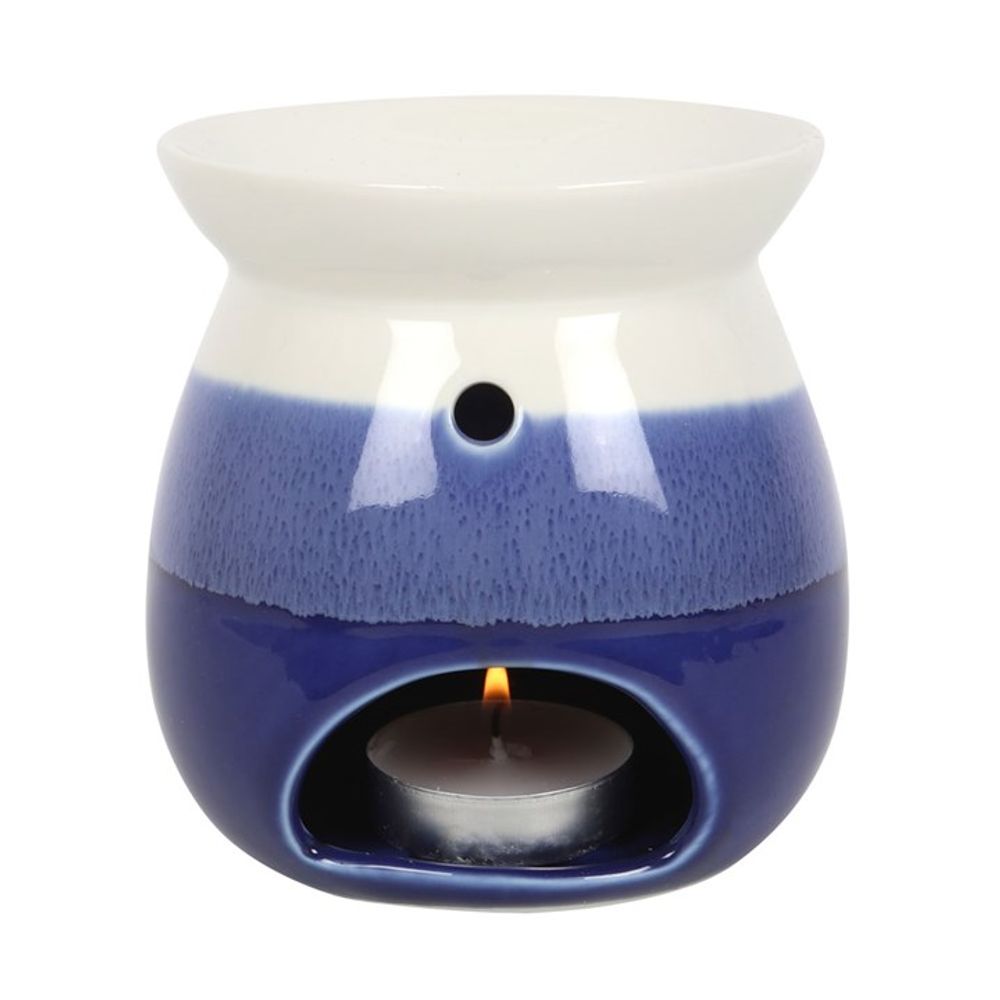 Blue Reactive Glaze Oil Burner