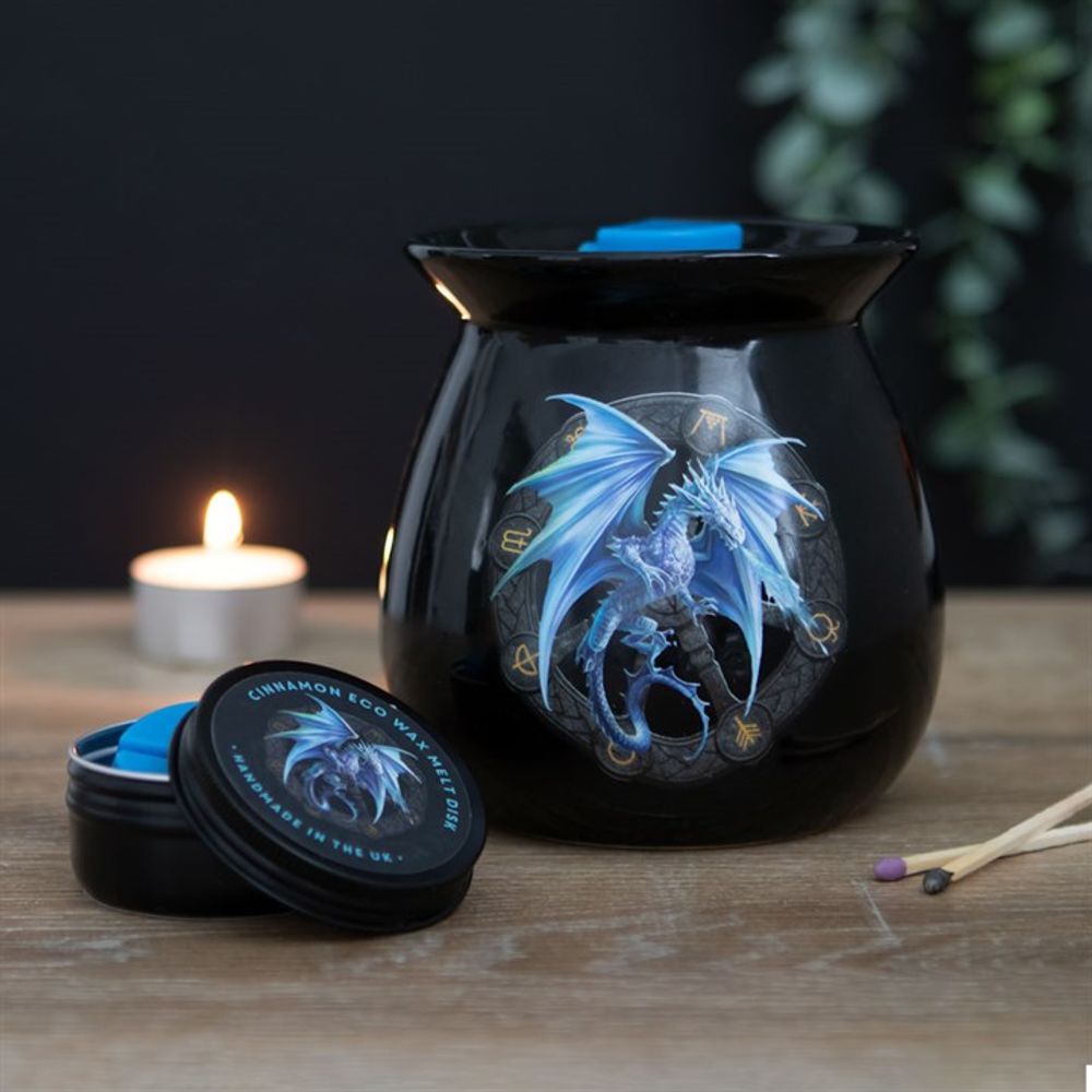 Yule Wax Melt Burner Gift Set by Anne Stokes