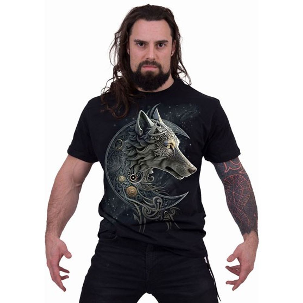 Celtic Wolf T-Shirt by Spiral Direct M