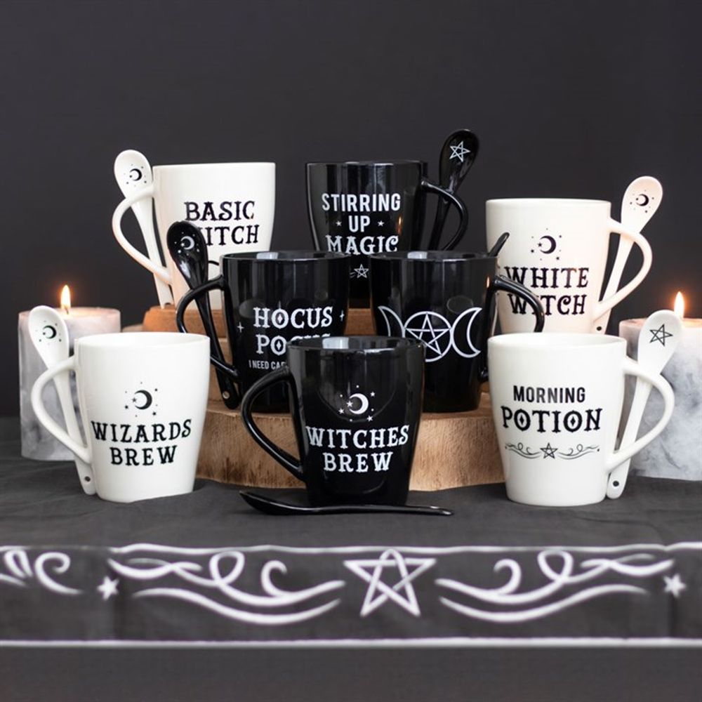 Basic Witch Mug and Spoon Set