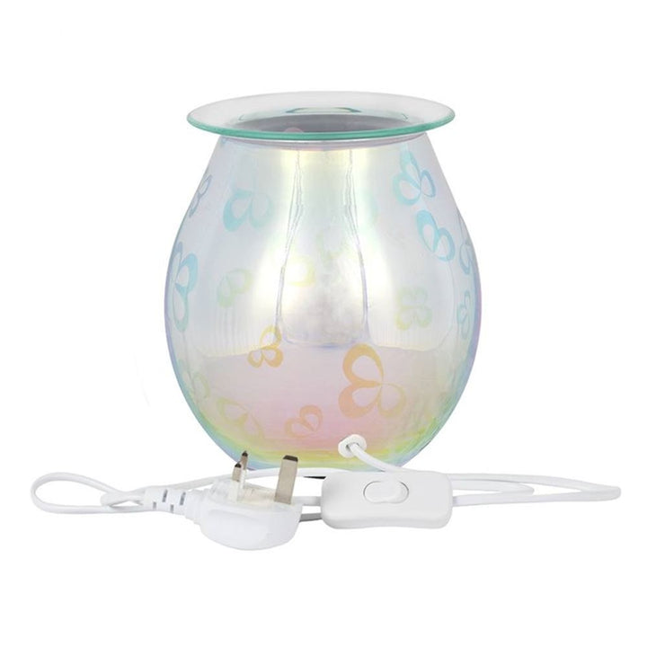 3D Flower Petal Light Up Electric Oil Burner